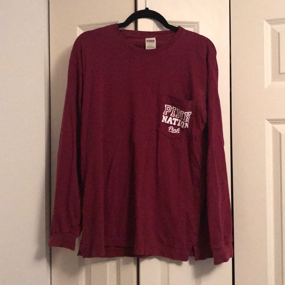Long sleeve PINK shirt